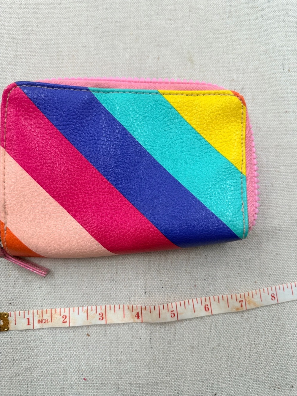 Colorblock Zip Wallet - Multicolor - Picture 2 of 5